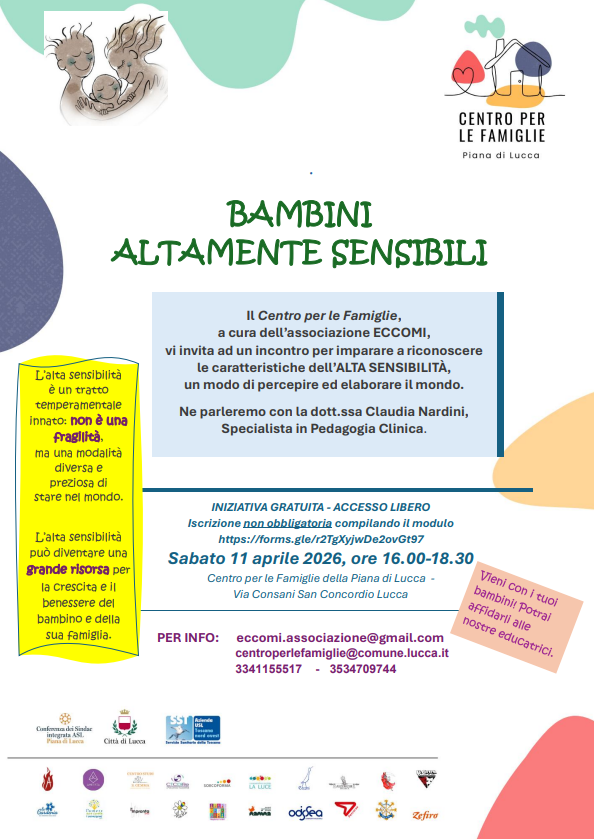 Locandina Bambini Altamente Sensibili